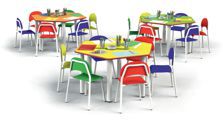 Sedie e tavoli infanzia